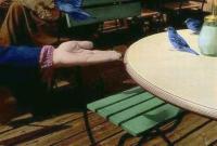 Hand and Blue Birds
