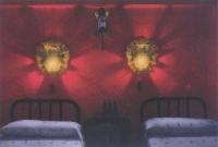 Two Beds, Red Room, Mexico